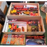 A quantity of die-cast vehicles, to include: a boxed Corgi Toys Simon Snorkel Fire Engine (1127),