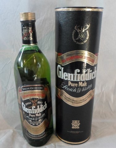 A bottle of Glenfiddich Single Malt Scotch Whisky, Special Old Reserve, 1ltr, 43% vol,