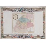 Early maps: Hungary, by Brion and Janvier 1766, LA HONGRIE AVEC LES PROVINCES, sheet H15 1/4" W21