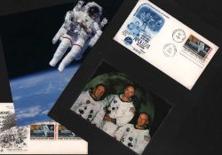 Space Memorabilia Collection. Nice collection of items consisting of 1994 STS-64 Shuttle Cover