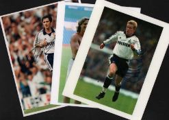 Tottenham Hotspur Footballers Collection. Fourteen different 8x10 colour photographs autographed