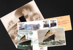 Titanic Memorabilia Collection. A fine selection of bits and bobs consisting of replica First
