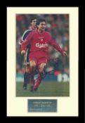 Framed Footballer Autographs Collection. Collection of five professionally framed football