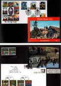 Assorted Covers and Postcards Collection 2. Well over 50 covers and postcards housed in a black