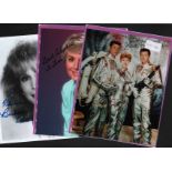 Vintage Actresses Autograph Collection. Eight good quality 8x10 inch photographs, individually