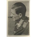 Major Wilhelm Balthasar signed 6 x 4 wartime Hoffman portrait photo. (2 February 1914 ñ 3 July