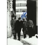 Peter Hook signed black and white Joy Division 8x12 photograph. Good condition. All signed items