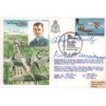 Sir Arthur Harris and Karl Donitz signed cover. RAF HA25a Viscount Portal of Hungerford Hans