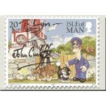 John Cunliffe signed Postman Pat Isle of Man PHQ card to Lyn    All signed items come with COA and