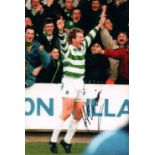 Frank McAvennie autographed high quality 16x12 inches colour photograph. Superb shot of the former
