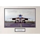 Three Concorde pilots signed photograph. This limited photograph captures the last three