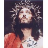 Jesus of Nazareth - Robert Powell. 10 x8  picture in character from ëJesus of Nazareth.í