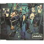 Liam Gallagher signed front of CD insert card Oasis Supersonic.   Good condition. All signed items