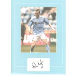 Gary McSheffrey mounted signature piece and photograph. Former Coventry and Birmingham City