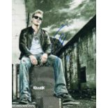 Chris Jerico autographed high quality 16x12 inches colour photograph. Former WWE wrestler. Good