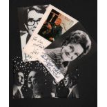 Small Autographed Photo Collection. Four 6x4 and 7x5 photographs, individually signed by George