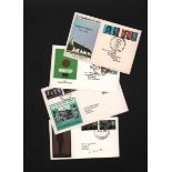 Post Office First Day cover collection 1964 - 1975. Original brown Post Office First Day Covers