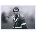 Bobby Robson: 8x12 inch photo signed by the late Sir Bobby Robson, one of football's real legends,