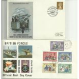 BFPO FDC collection, Forces covers with Official BFPO postmarks and CDS, mixture 1980s to 2003 Rugby