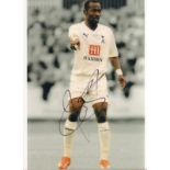 Didier Zokora autographed high quality 16x12 inches colour photograph. Former Tottenham Hotspur