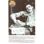 Lieutenant Horace B. 'Rabbit' Moranville US Signature of Navy ace with 6 victories.††Nicknamed '