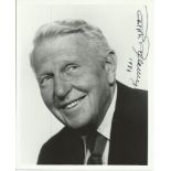 Ralph Bellamy autographed vintage black and white 8x10 photograph  Good condition. All signed items