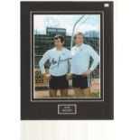 Alan Mullery  mounted autographed 8x12 photograph. Former Fulham footballer, pictured here with