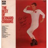 Bernard Cribbins signed record. Unusual LP record of The Best of Bernard Cribbins, signed by him