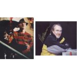 Nightmare on Elm Street Robert Englund/Wes Craven. A pair of 10x8 signed pictures by actor Robert