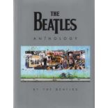 Scarce Beatles related artists signed book. Large hardback edition of the Beatles Anthology in