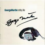 George Martin signed CD. Legendary Beatles producer George Martin signed In My Life CD. Good