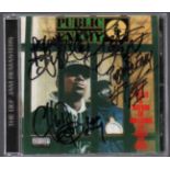 Public Enemy signed CD. Classic album It Takes a Nation of Millions to Hold Us Back by rap