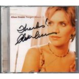 Alison Krauss signed CD of the album Forget About It. Good condition. All signed items come with