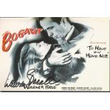 Lauren Bacall signed postcard for To have and have not Good condition. All signed items come with