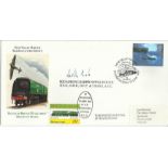 Neville Duke signed Nene Valley Railway FDC. Good condition. All signed items come with Certificate