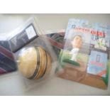 Cricket Memorabilia Collection. A charming little collection of sport memorabilia consisting of