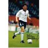 Peter Beardsley England Signed 12 X 8 Good condition. All signed items come with Certificate of