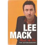 Lee Mack signed Mack the life the autobiography hardback book. Signed on the inside title page by