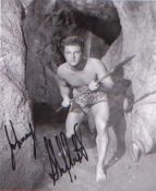 Tarzan Johnny Sheffield. 10x8 picture in character as Bomba.’ Excellent. Good condition. All