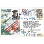 Luftwaffe Multisigned cover RAFM HA (SP)1 Special by Hans Rossbach signed by Leutnant Hans-Georg von