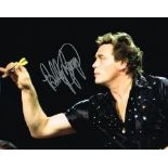 Bobby George Darts 10 X 8 Good condition. All signed items come with a Certificate of Authenticity