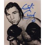 George Chuvalo Boxing Champion Signed 10 X 8 Good condition. All signed items come with a