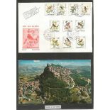 Places Cover Collection 2. Ring binder with around 30 Countries and Places themed covers, and a