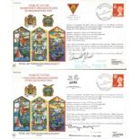 World War Two Escapers Collection. Seven special signed variations of the 1989 RAFES SC40 Tribute to