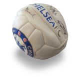 Chelsea Signed Football. 2008 Chelsea Crest football signed by around ten players including Frank