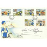 John Cunliffe signed Isle of Man Postman Pat FDC  Good condition. All signed items come with a