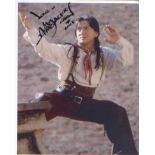 Jackie Chan. 10x8 picture. Good condition. All signed items come with a Certificate of