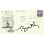 Tyne Daly signed Liberty symbol of the USA FDC.  Good condition. All signed items come with a