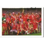 Liverpool FC 1980s Autographs Collection. Fantastic lot of six autographed 1984 Liverpool FC large