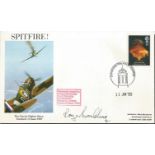 Wg Cdr R Boulding 74 Sqn Battle of Britain pilot signed 1989 Classic Fighter Show cover. Limited